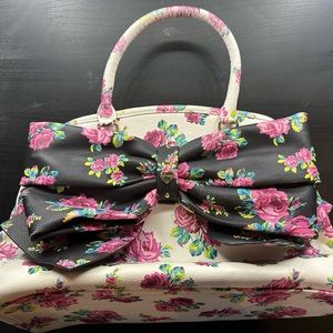 Betsey Johnson Floral Handbag